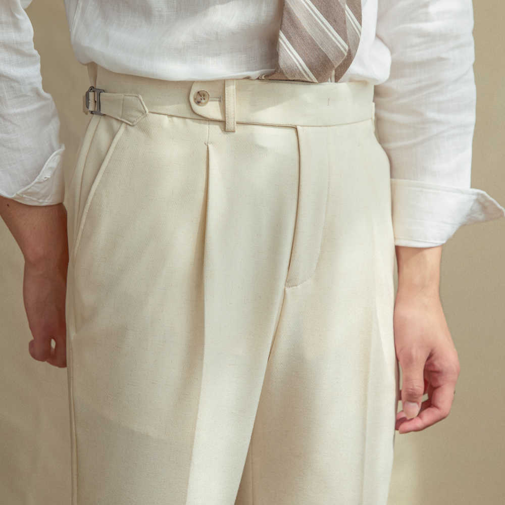 Classic High Waist Trousers