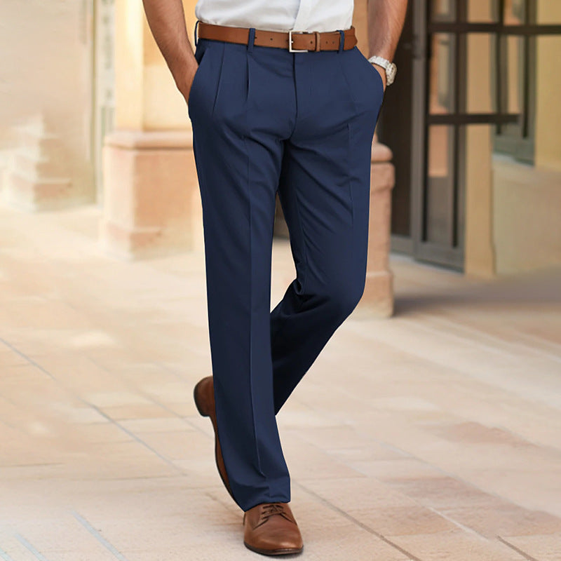 Classic Mid-waist Trousers