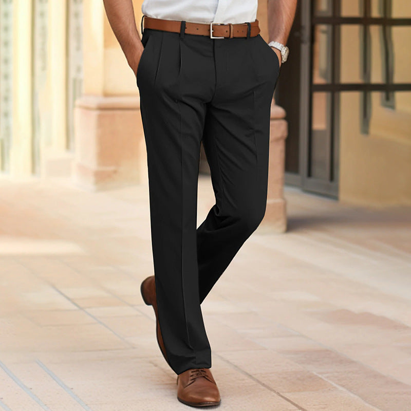 Classic Mid-waist Trousers