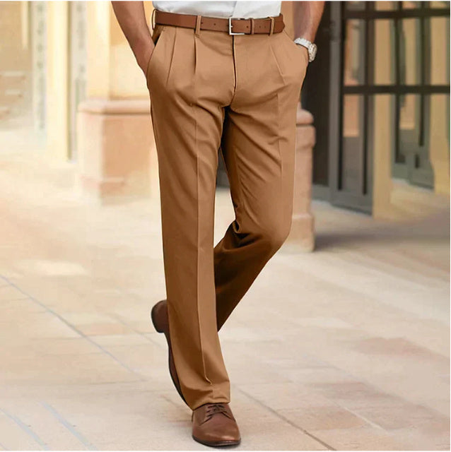 Classic Mid-waist Trousers