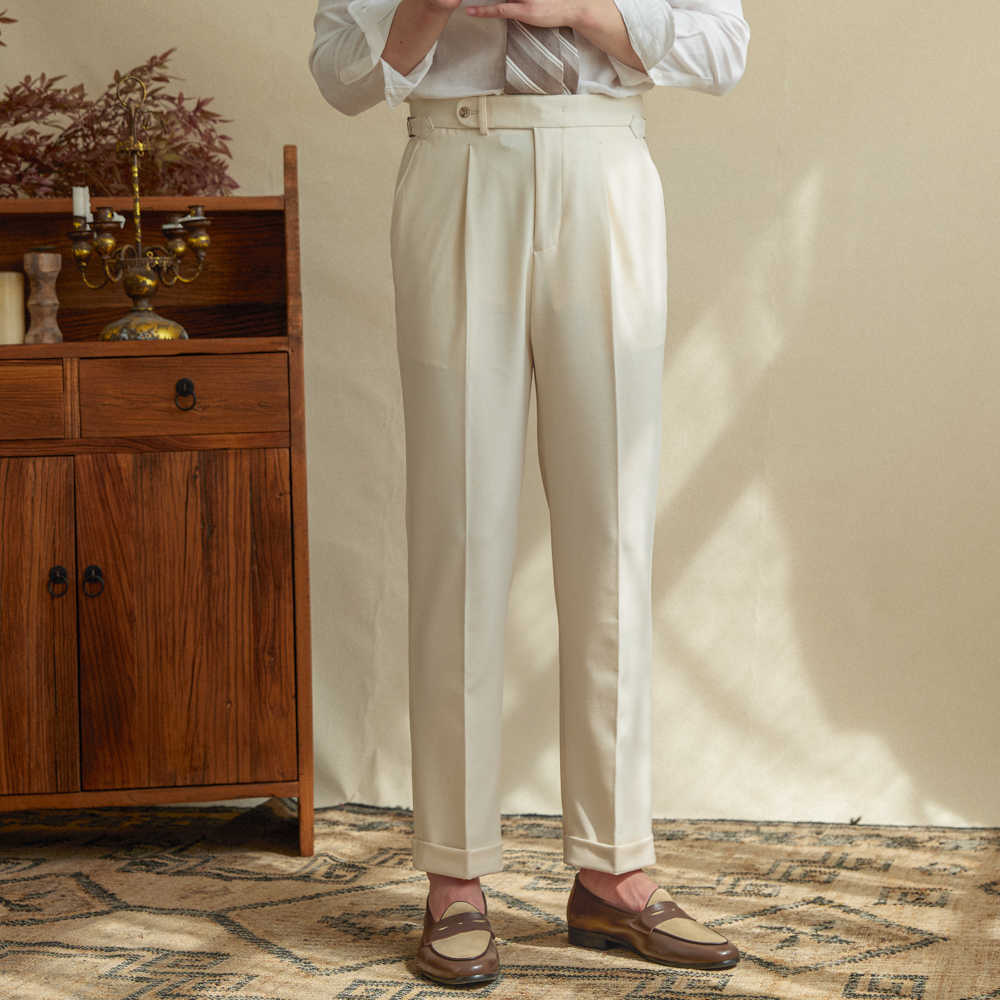 Classic High Waist Trousers